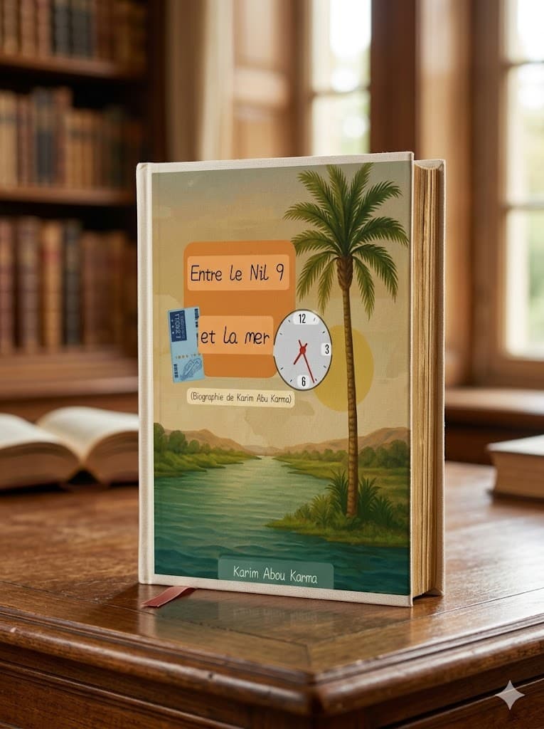 Karim Farid Saeed Hussein's journey of creativity from Upper Egypt to international acclaim in his book (From the River to the Sea)